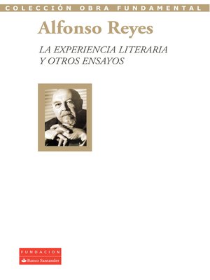 cover image of La experiencia literaria y otros ensayos